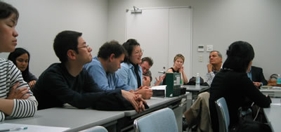 Hiroshi Yoshioka at the Cultural Studies Open Seminar